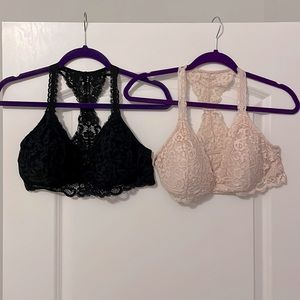 Lace racerback bralette (2)